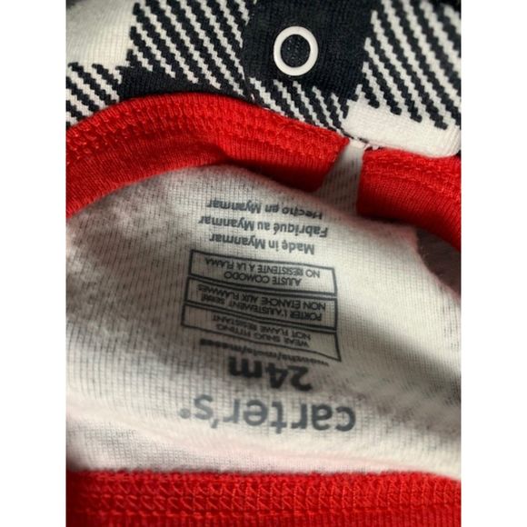 BUNDLE 2 Long Sleeve Pajamas Sets 18M 24M - Picture 6 of 6